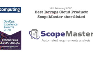 ScopeMaster shortlisted for Computing award for best Devops Cloud product