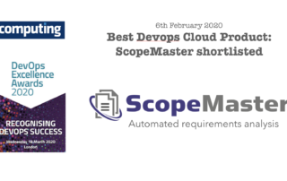 ScopeMaster preseleccionado para el premio Computing al mejor producto Devops Cloud