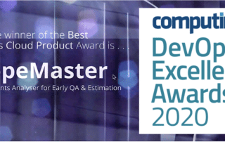 ScopeMaster ganha Prêmio Computing de melhor produto DevOps Cloud de 2020