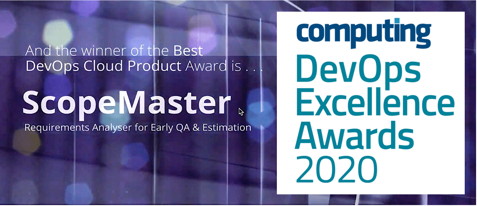 ScopeMaster gana el Computing Award al mejor producto DevOps Cloud de 2020