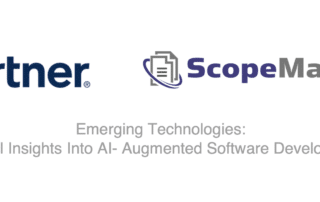 Gartner features ScopeMaster in AI-augmented software development