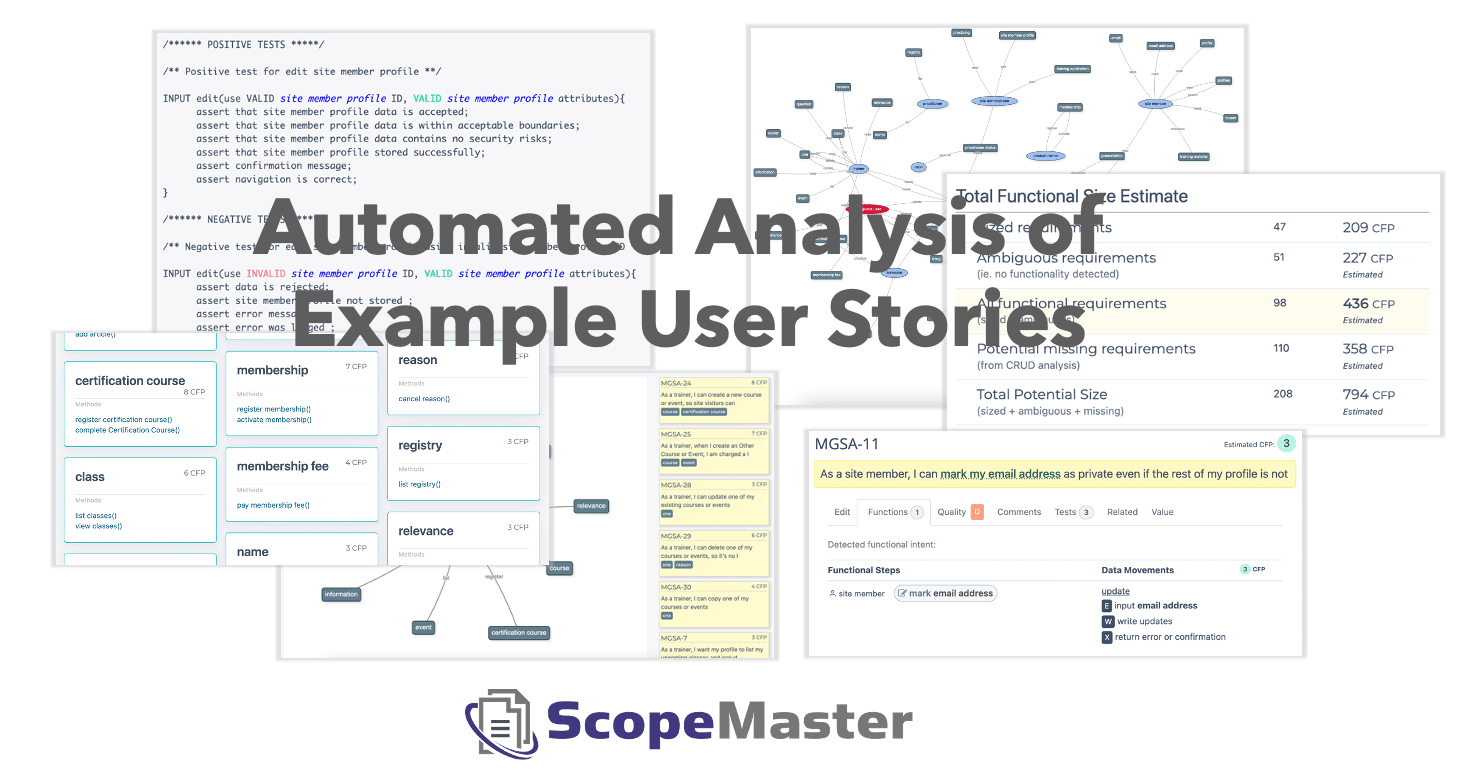 Générez des diagrammes perspicaces à partir de vos user stories avec ScopeMaster