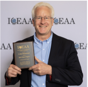 Prêmio de melhor artigo no ICEAA 2023