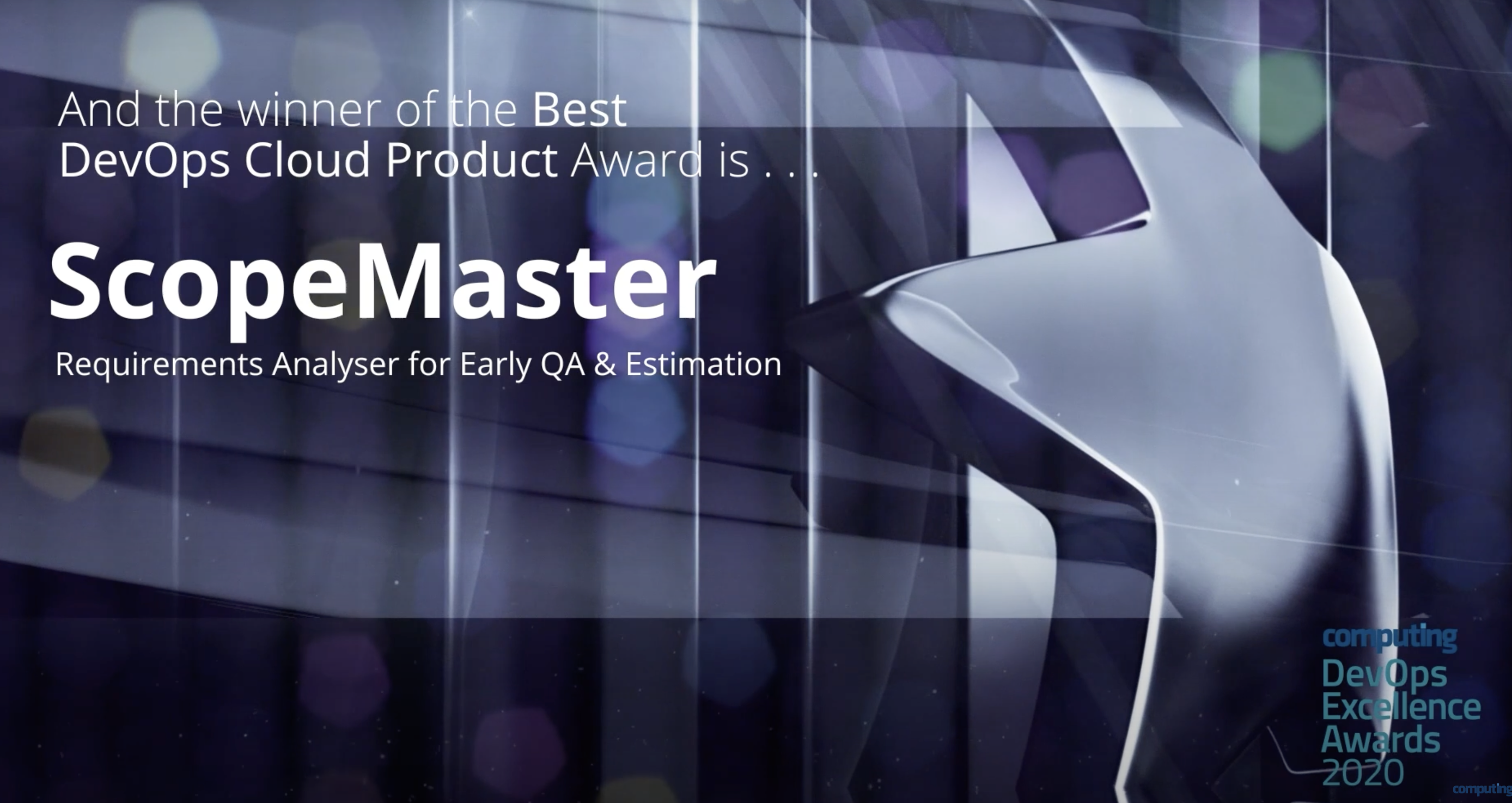 ScopeMaster remporte le DevOps Computing Award du meilleur produit cloud DevOps