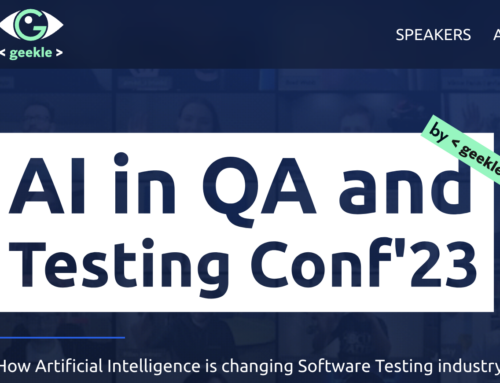 Geekle AI em controle de qualidade e testes – palestrante principal