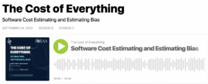 Die Kosten für alles – Podcast zur Softwareschätzung